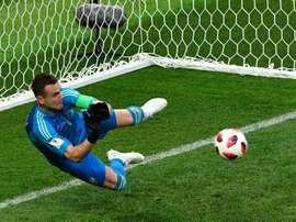 Akinfeev connaissait les points faibles espagnols. AFP