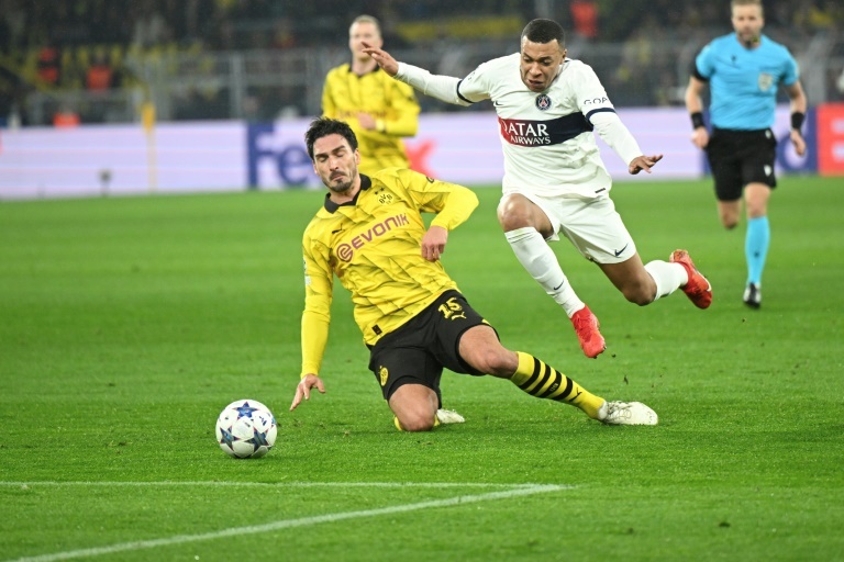Champions: escalações confirmadas de Borussia Dortmund e PSG