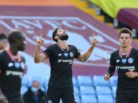 Lampard impressionné par le professionnalisme de Giroud. AFP