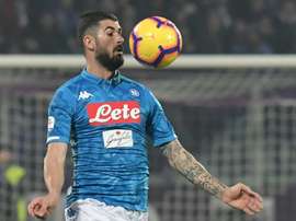 Elseid Hysaj is on Atletico's radar. AFP