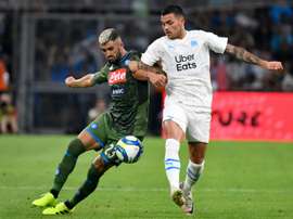 Naples croit en la victoire. AFP