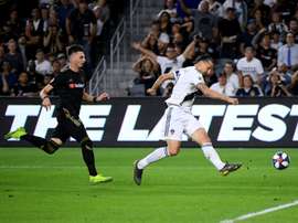 Zlatan pode abandonar o LA Galaxy. AFP