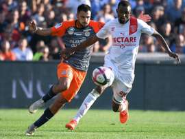 Les compos officielles du match de Ligue 1 entre Montpellier et Guingamp. AFP