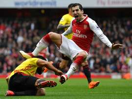 The Armenian born player could be in danger if he decides to go. AFP