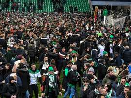 Finale Saint-Etienne-PSG: boycott des supporteurs stéphanois. AFP