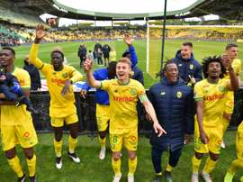 Les compos probables du match de Ligue 1 entre Nantes et Strasbourg. AFP