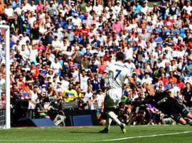 Cristiano Ronaldo inscrit le premier but du Real Madrid contre Osasuna à Santiago Bernabeu, le 10 septembre 2016