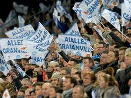 Chants hostiles envers Jacques-Henri Eyraud. afp