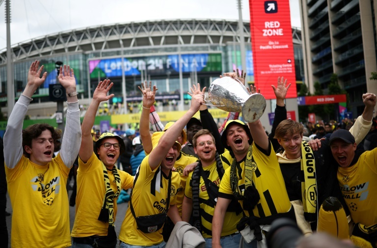 La fièvre monte à Wembley avant la finale Real-Dortmund