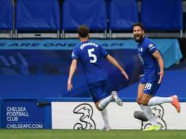 Direction la Ligue des champions pour Giroud, Pobga et Martial. afp
