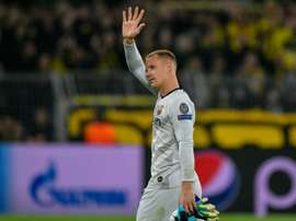 Ter Stegen spoke out on Barça's manager change. AFP