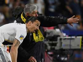 Il faut encore que le genou d'Ibra l'autorise à jouer. AFP