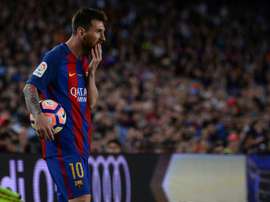 Rosario Central do not want Messi to play for them. AFP