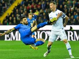 Cristiano Piccini lors du match face à la Finlande en qualifications de l'Euro 2020. AFP