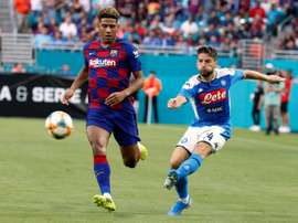 Jean-Clair Todibo positif au COVID-19. afp