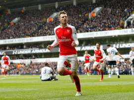 Ramsey tendría claro que no quiere ser nunca 'spur'. AFP