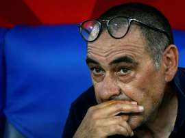 Sarri desconversa sobre troca entre Arthur e Pjanic. AFP