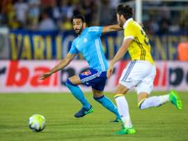 El Olympique de Marsella perdió por 1-3 ante el Rennes. AFP