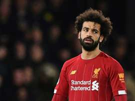 Il Liverpool dovrà fare a meno di Salah per quattro mesi. AFP