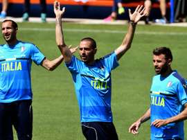 L'Italie va revenir à la défense à trois Barzagli-Bonucci-Chiellini. AFP