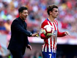 Simeone a remporté les trois points en C1. AFP