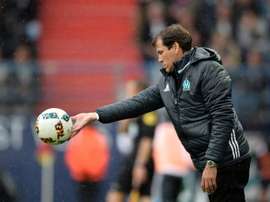 L'entraîneur de L'Olympique de Marseille Rudi Garcia. AFP