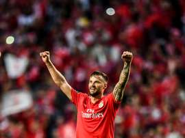 Le Suisse Seferovic, roi des buteurs au Portugal. AFP