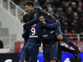 El PSG supo reaccionar en el tramo final. AFP