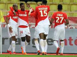 El Mónaco venció al Dijon por 4-0. AFP
