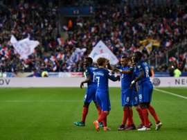 L'équipe de France joue sa qualification. AFP