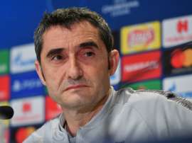 Valverde scherza sulla situazione. AFP