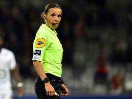 Stéphanie Frappart designé pour OL-OM. AFP