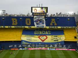 Maradona: hommage de Boca Juniors à la Bombonera sous les yeux de sa fille Dalma. AFP