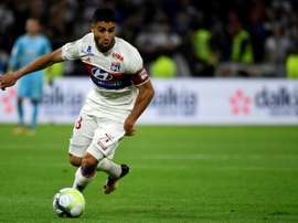 Fekir opened the scoring from the penalty spot. AFP