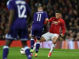 Fenerbahce want Marcos Rojo on loan. AFP