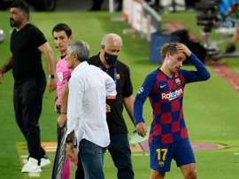 Griezmann pode não estar nos XI contra o Bayern. AFP