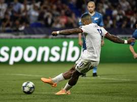 Nul heureux de l'Inter face au Slavia. AFP
