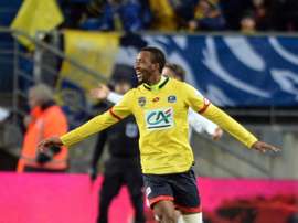 Moussa Sao est un joueur du Red Star. AFP