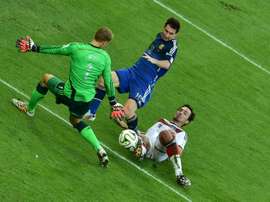 Neuer avait fait deux passes de plus que Messi en 2014. AFP