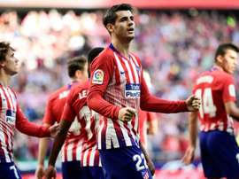 Morata va livrer une grande bataille. AFP