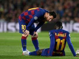 L'attaccante francese del Barça Ousmane Dembelé.
