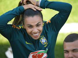 Marta absente face à la Jamaïque. AFP