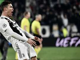 Ronaldo could be sanctioned. AFP