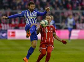 Marvin Plattenhardt gusta en el Atleti. AFP
