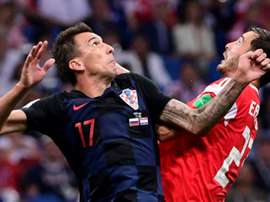 Mario Mandzukic believes they'll be able to get past Jordan Pickford. AFP