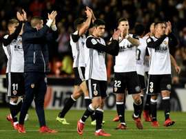 Valencia recebeu e venceu o Real Zaragoza. EFE