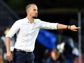 Former England boss Mark Sampson made racist remarks to Eniola Aluko in 2014. AFP