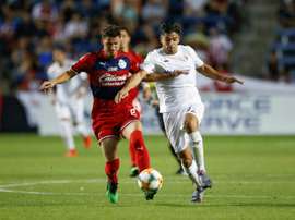 Giovanni Simeone de la Fiorentina à Cagliari. AFP