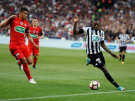 Karl Toko Ekambi va signer. AFP