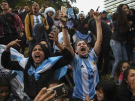 Les reactions en Argentine. AFP